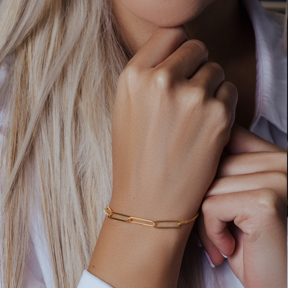 Sterling Silver Curb Link Chain Bracelet, Lobster Claw Closure, Minimalist Jewelry, Modern Bracelet, Sexy Jewelz, Los Angeles